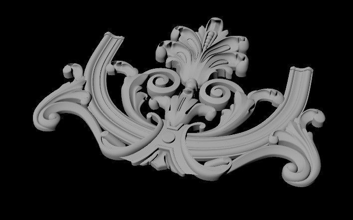 dekor ornament 3D model_1