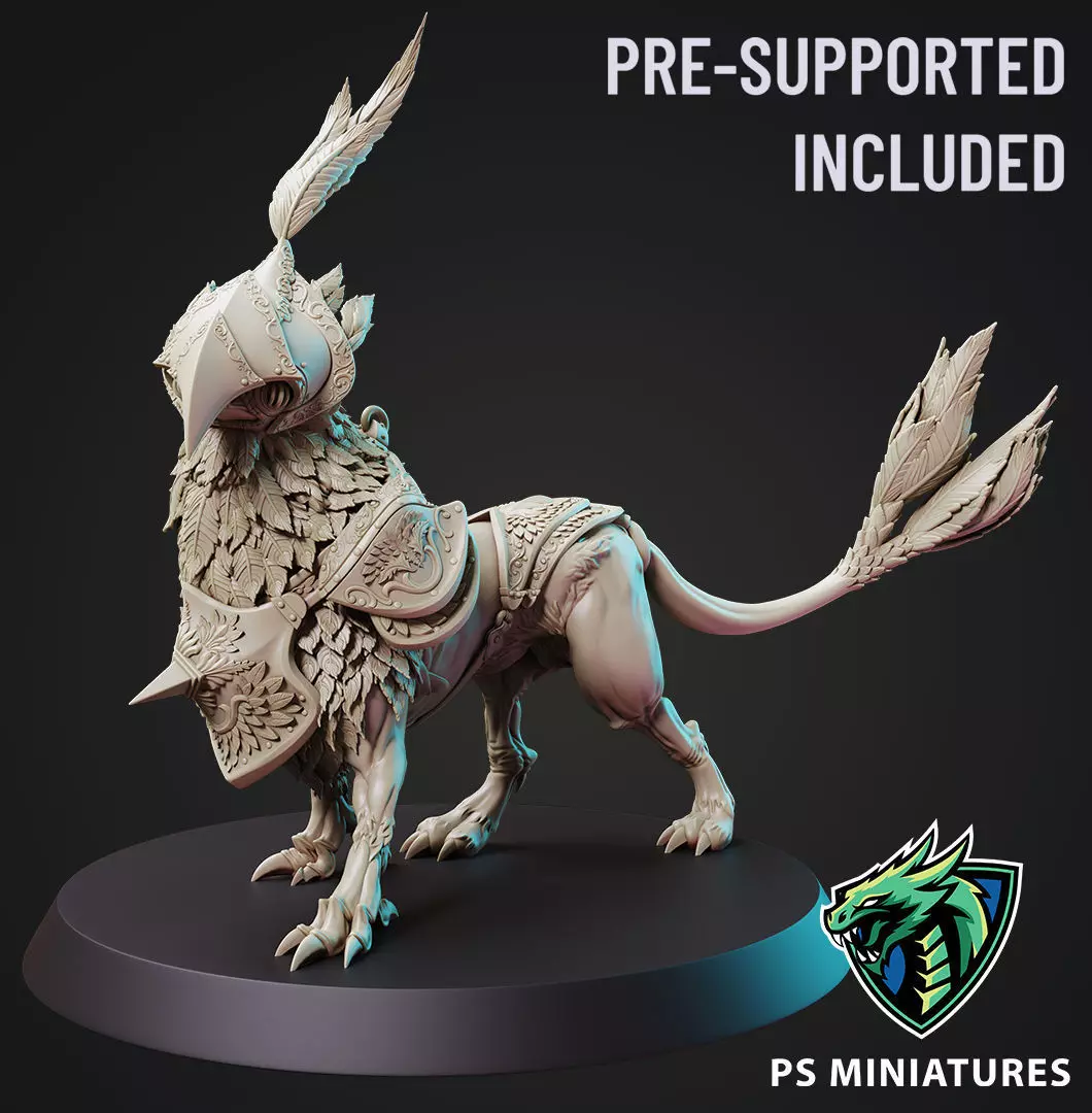 Hawkhound Pose 1 3D print model