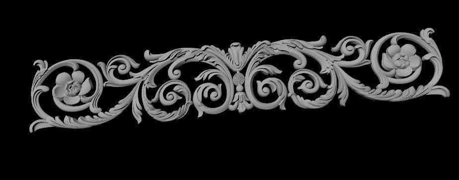 dekor ornament 3D model_1