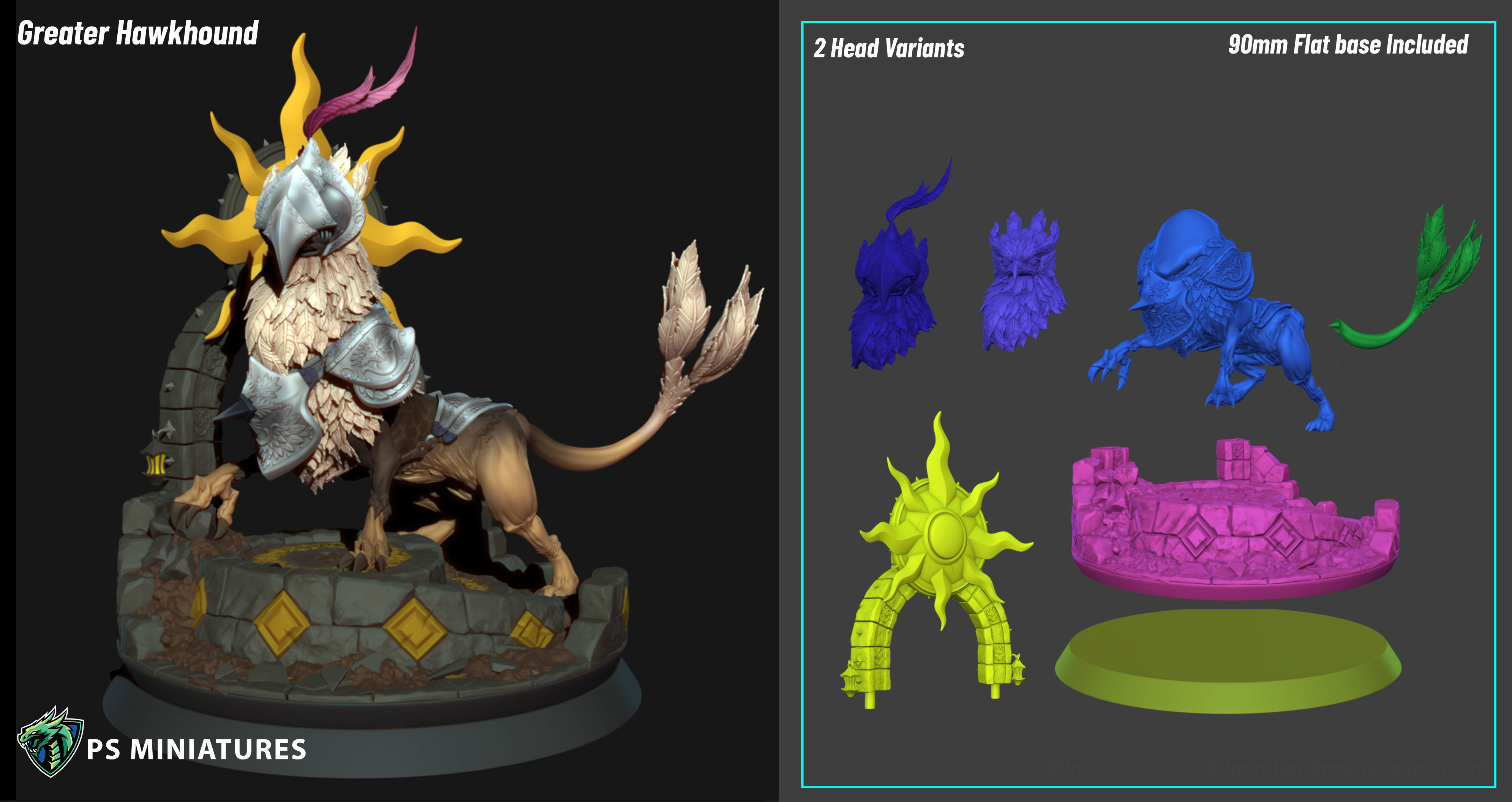 Hawkhounds Bundle 3D print model_4