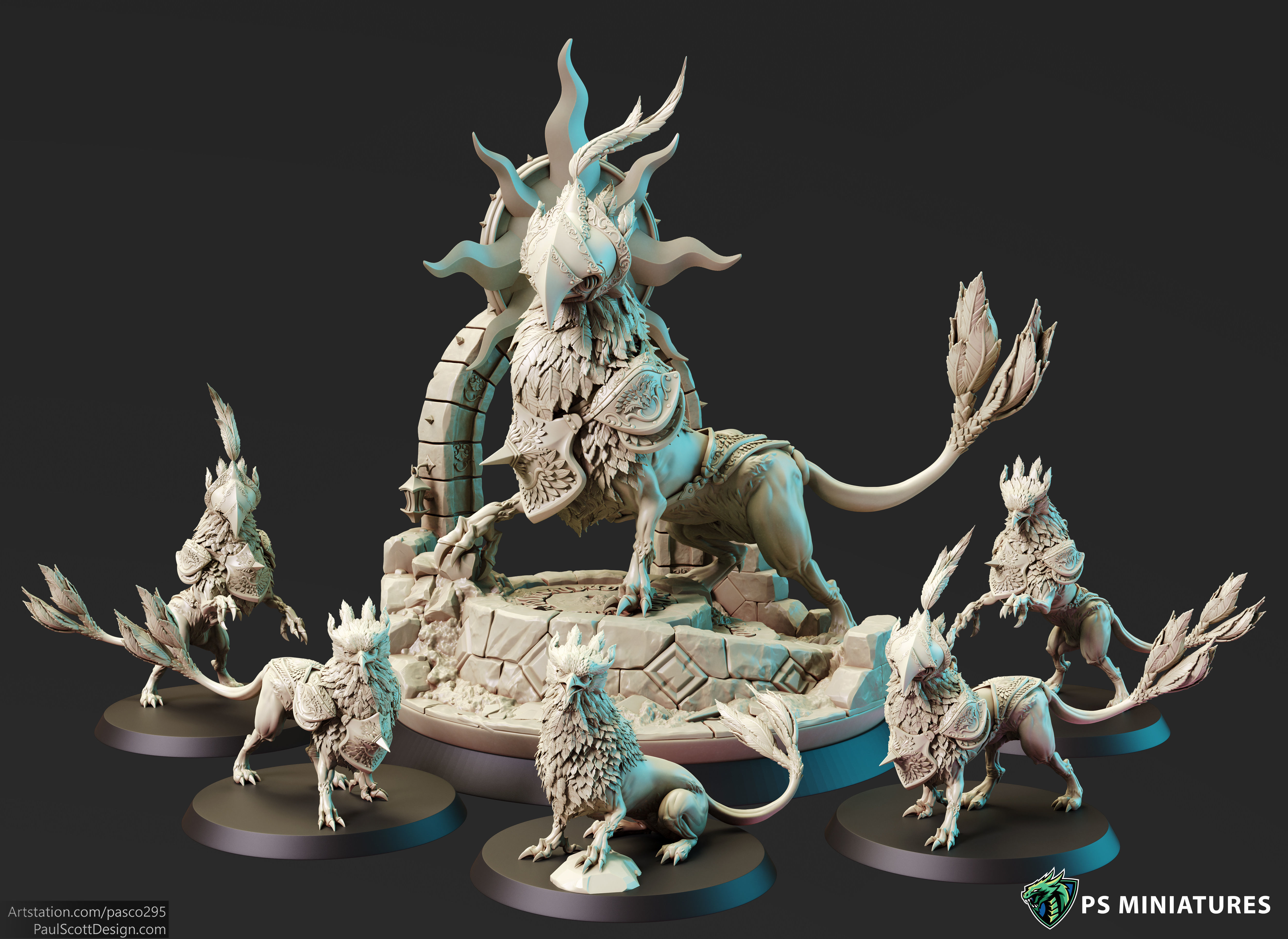 Hawkhounds Bundle 3D print model_1