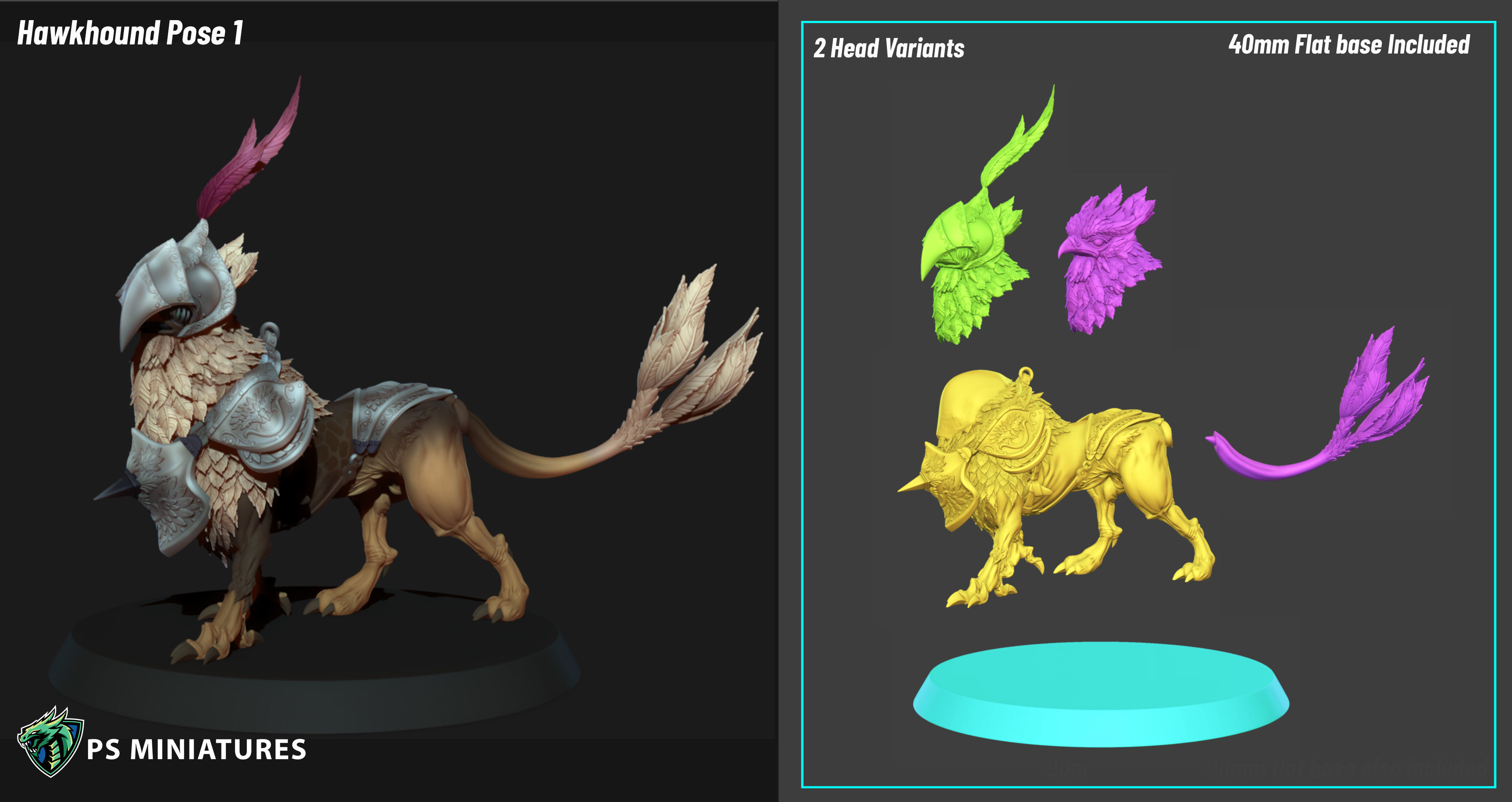 Hawkhounds Bundle 3D print model_7