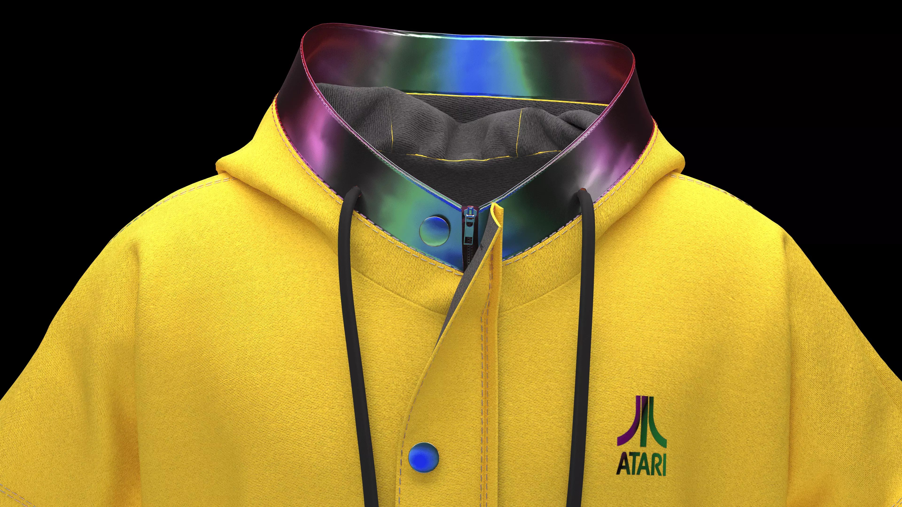 Atari hood 3D model