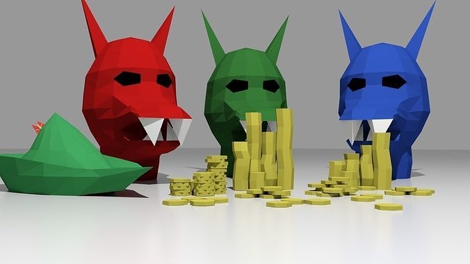 Runescape Coins Robin Hat And Halloween Mask Keychains 3D print model