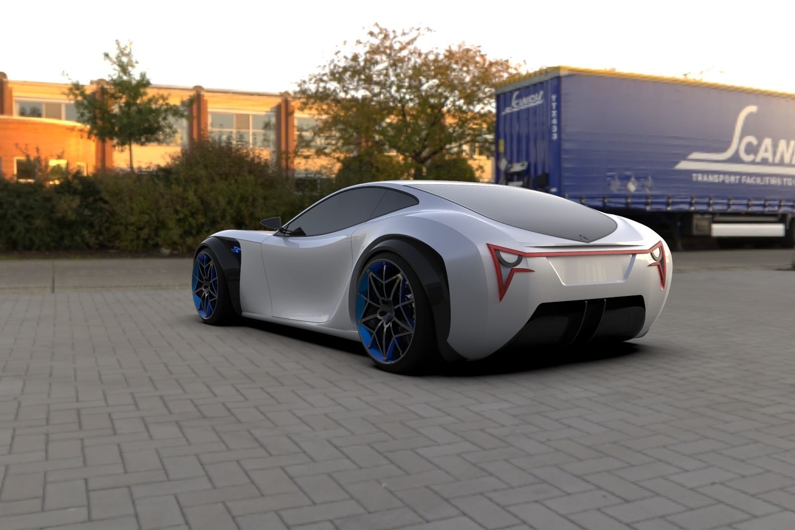 CeGo Raiju Electric Concept Car- a TVR concept 3D model_9