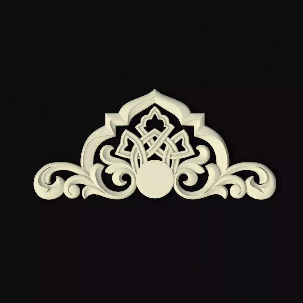 dekor ornament 3D model_0