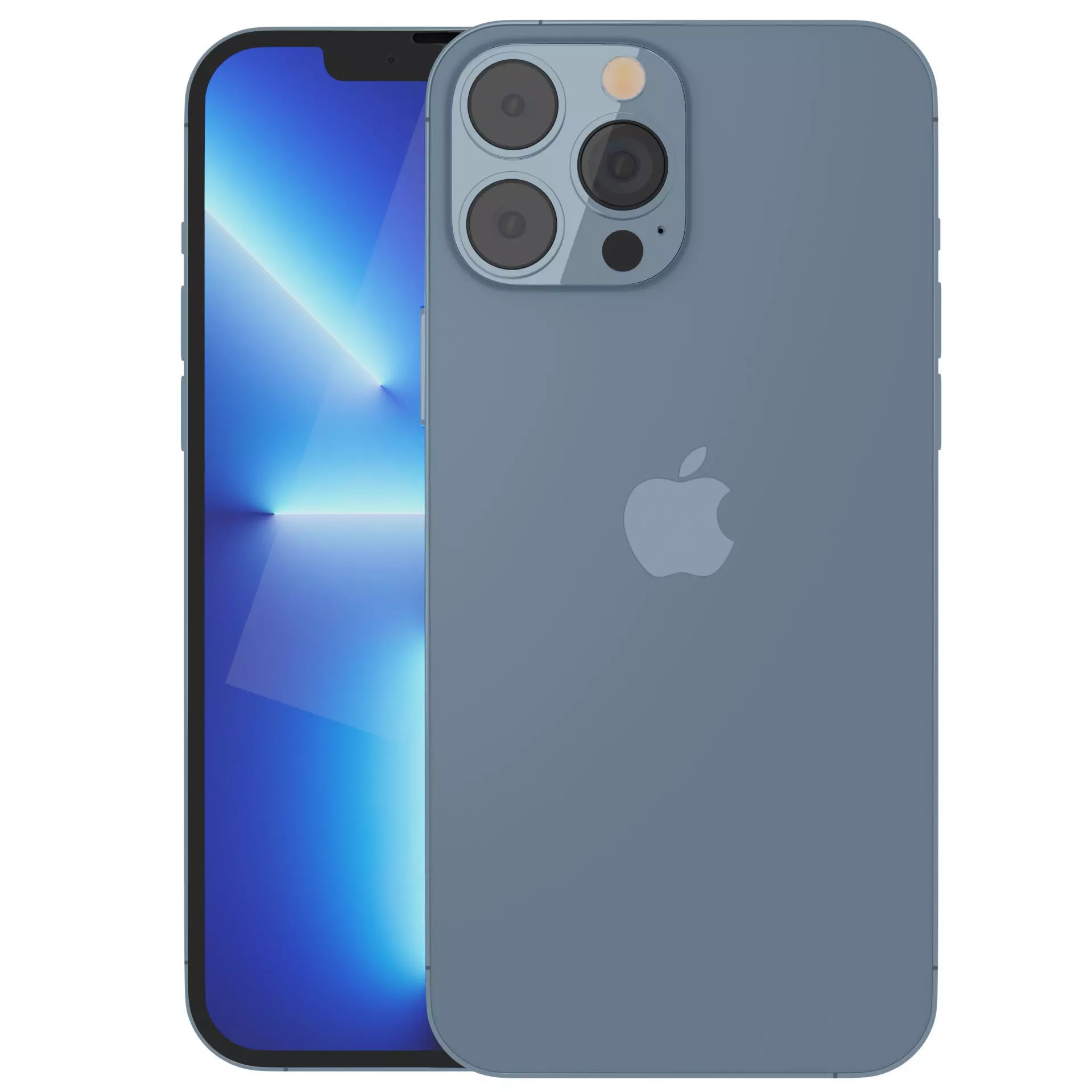 iPhone 13 Pro Max sierra blue 3D model_0