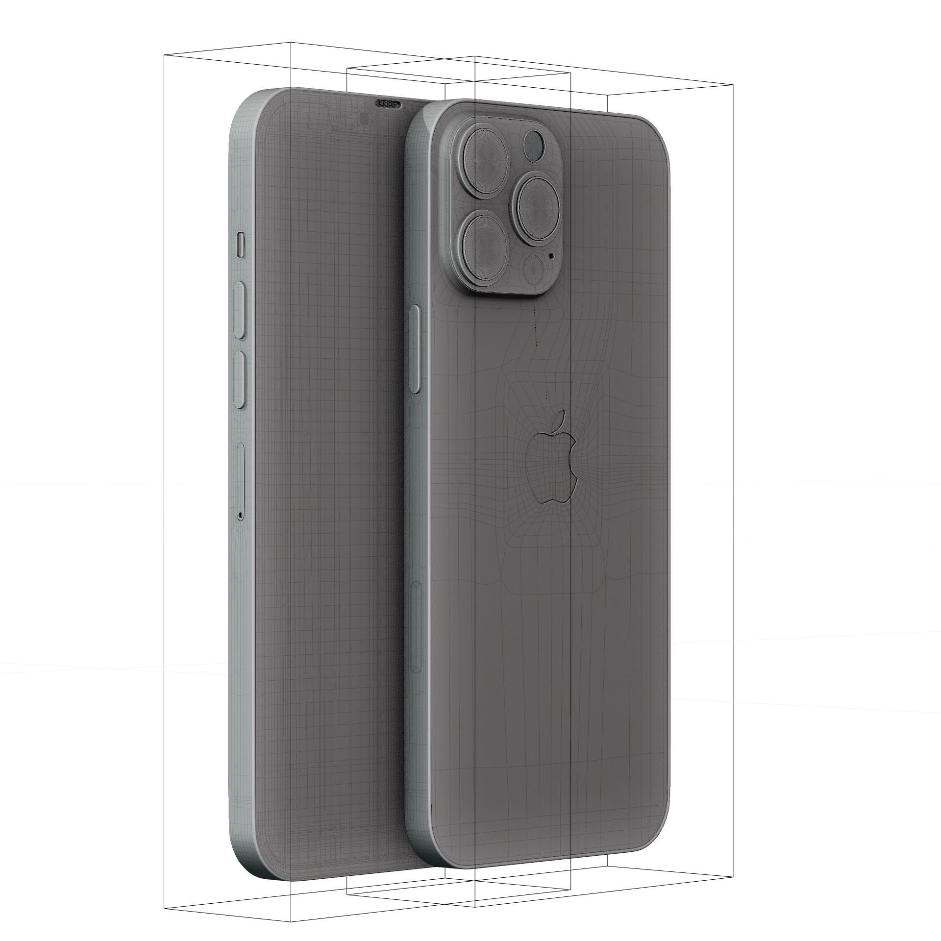 iPhone 13 Pro Max sierra blue 3D model_18