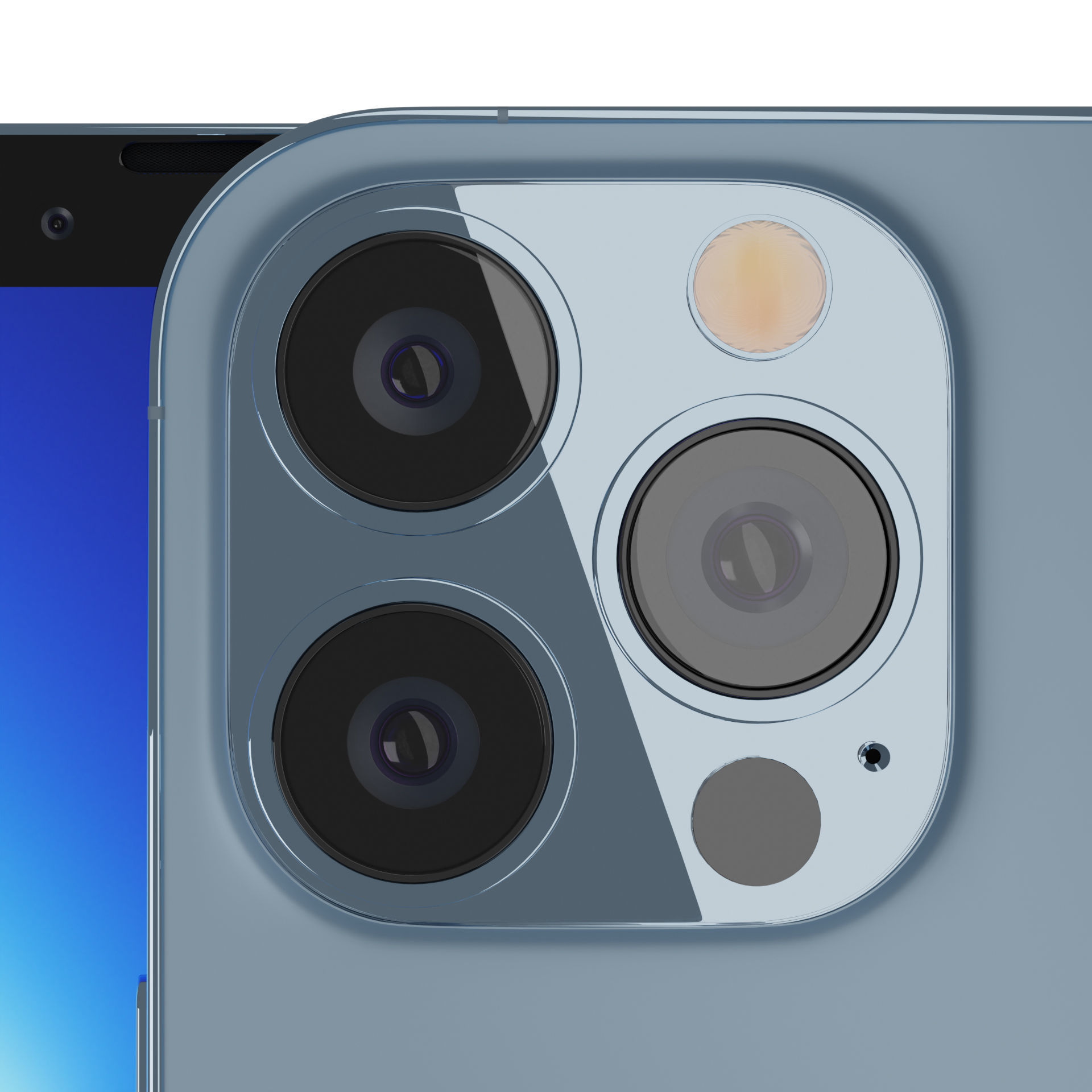 iPhone 13 Pro Max sierra blue 3D model_5