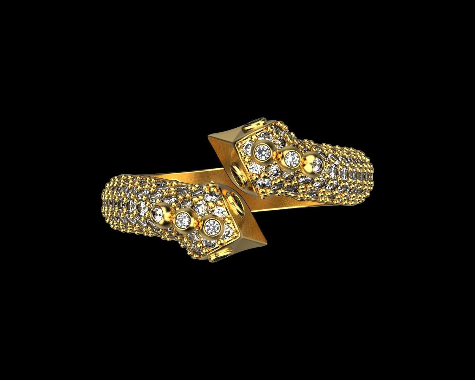 peacock ring 110 3D model_10