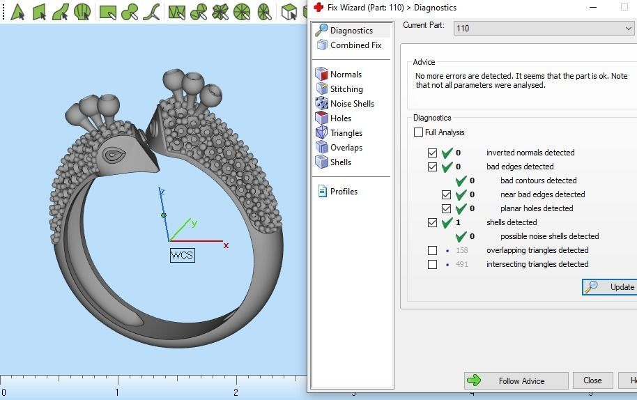 peacock ring 110 3D model_15