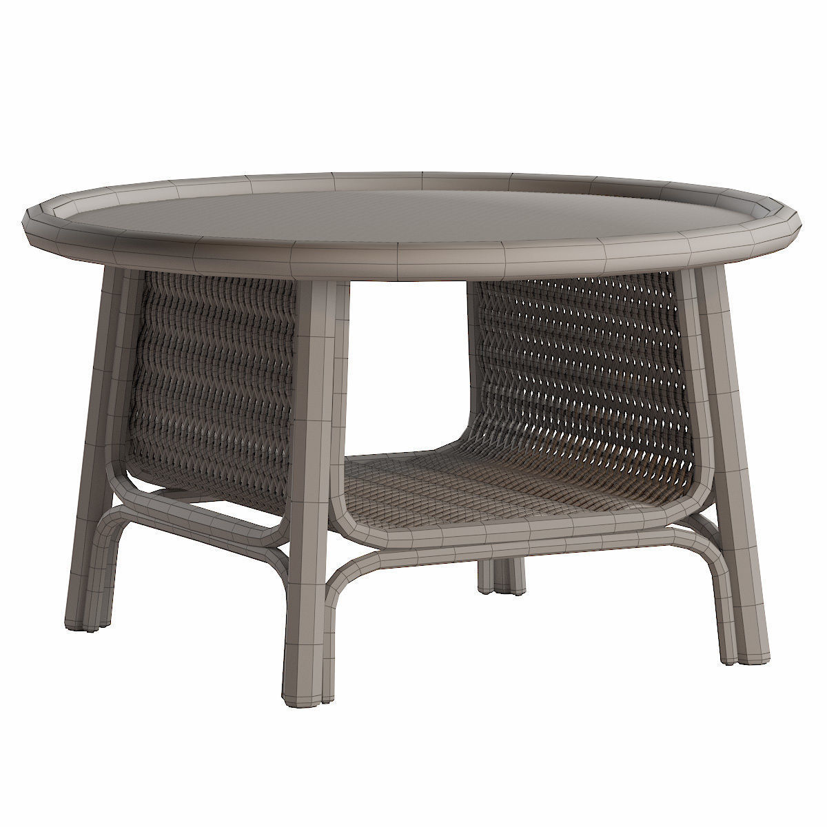 CORRIDOR Low coffee table By Orchid Edition design 3D model_5