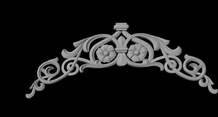 dekor ornament 3D model_1