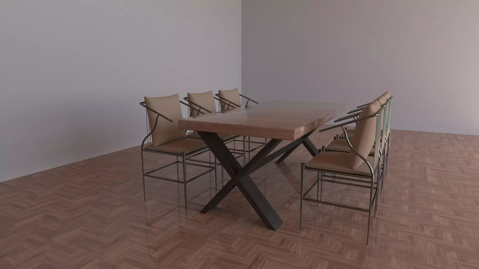 Dining Table Free 3D model