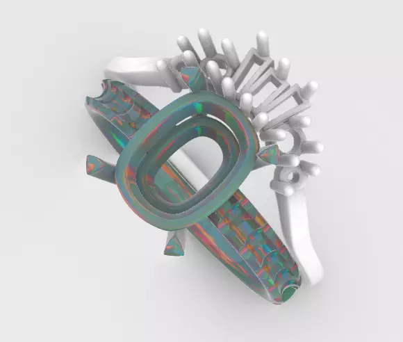 argolla y pisaargolla 3D print model_0