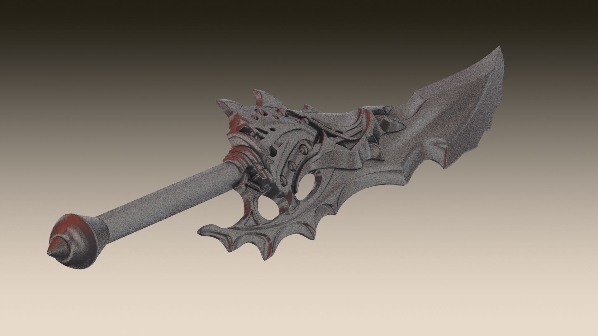3D model Dragon Slayer from Lineage2 Game 3D print model_4