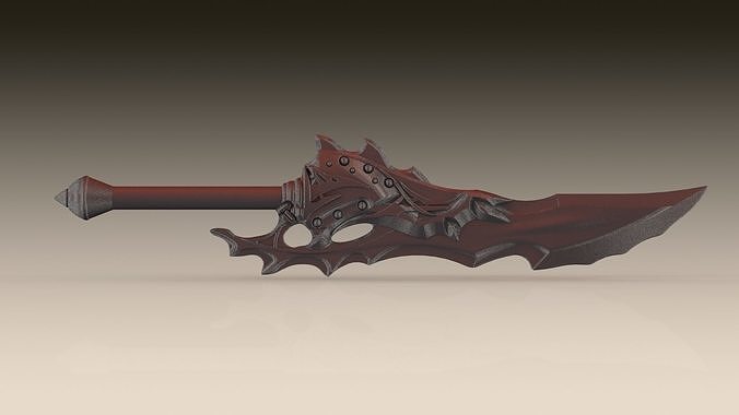 3D model Dragon Slayer from Lineage2 Game 3D print model
