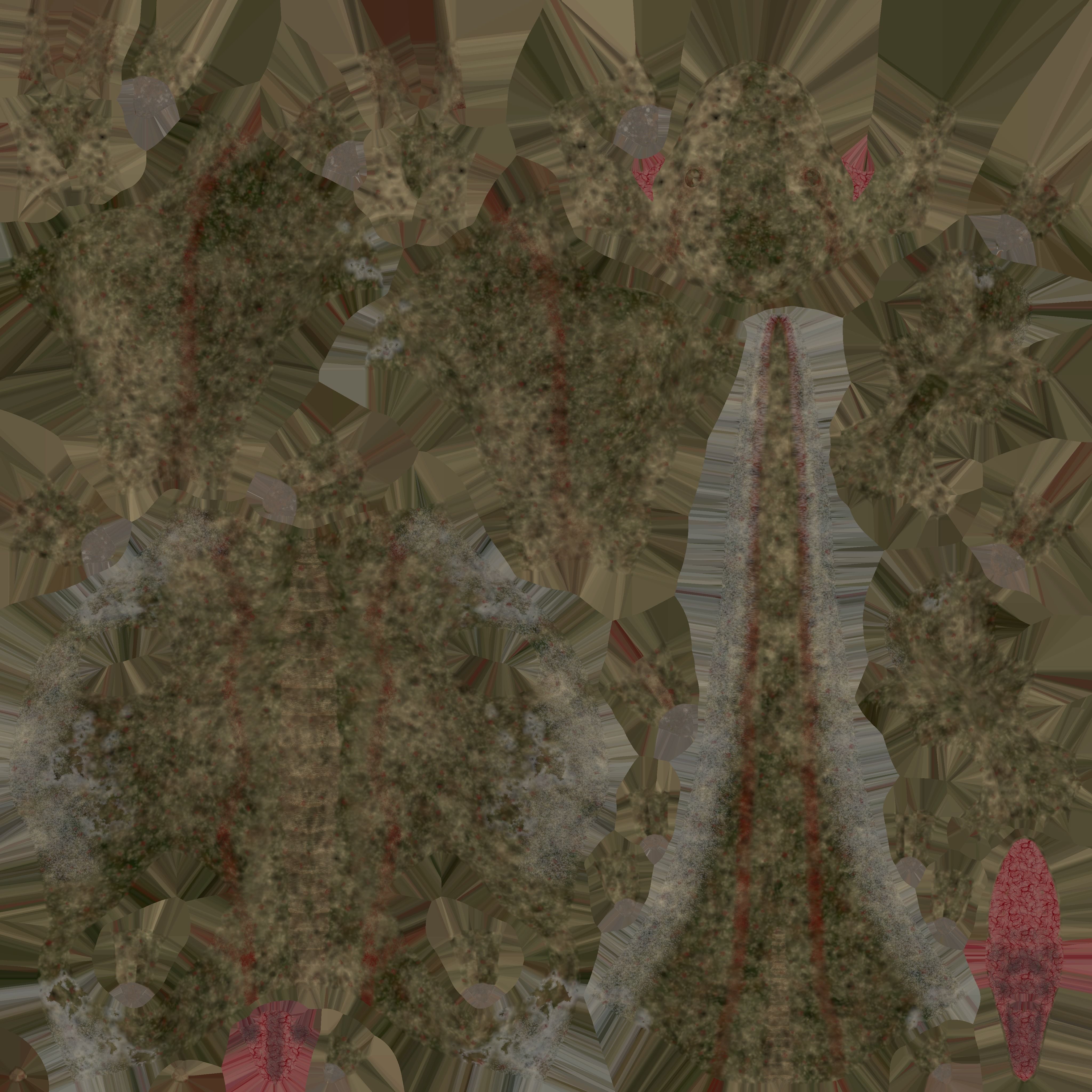 Dinosaurs Velociraptor Hybrid 3D model_19