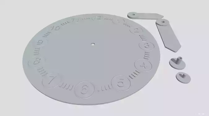 Child Learning Clock - 3D Print Model 3D print model