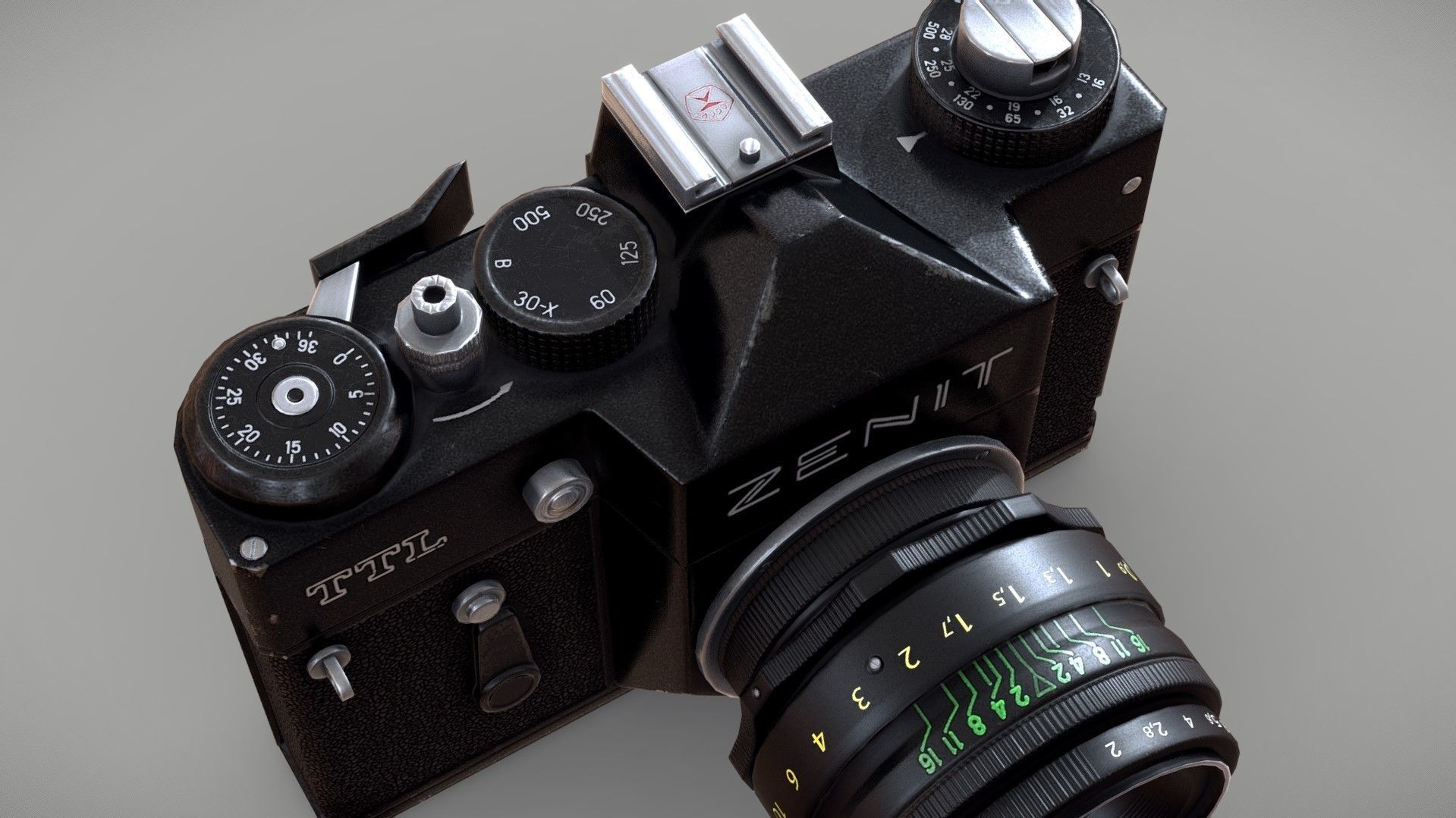 ZENIT TTL Low-poly 3D model_3