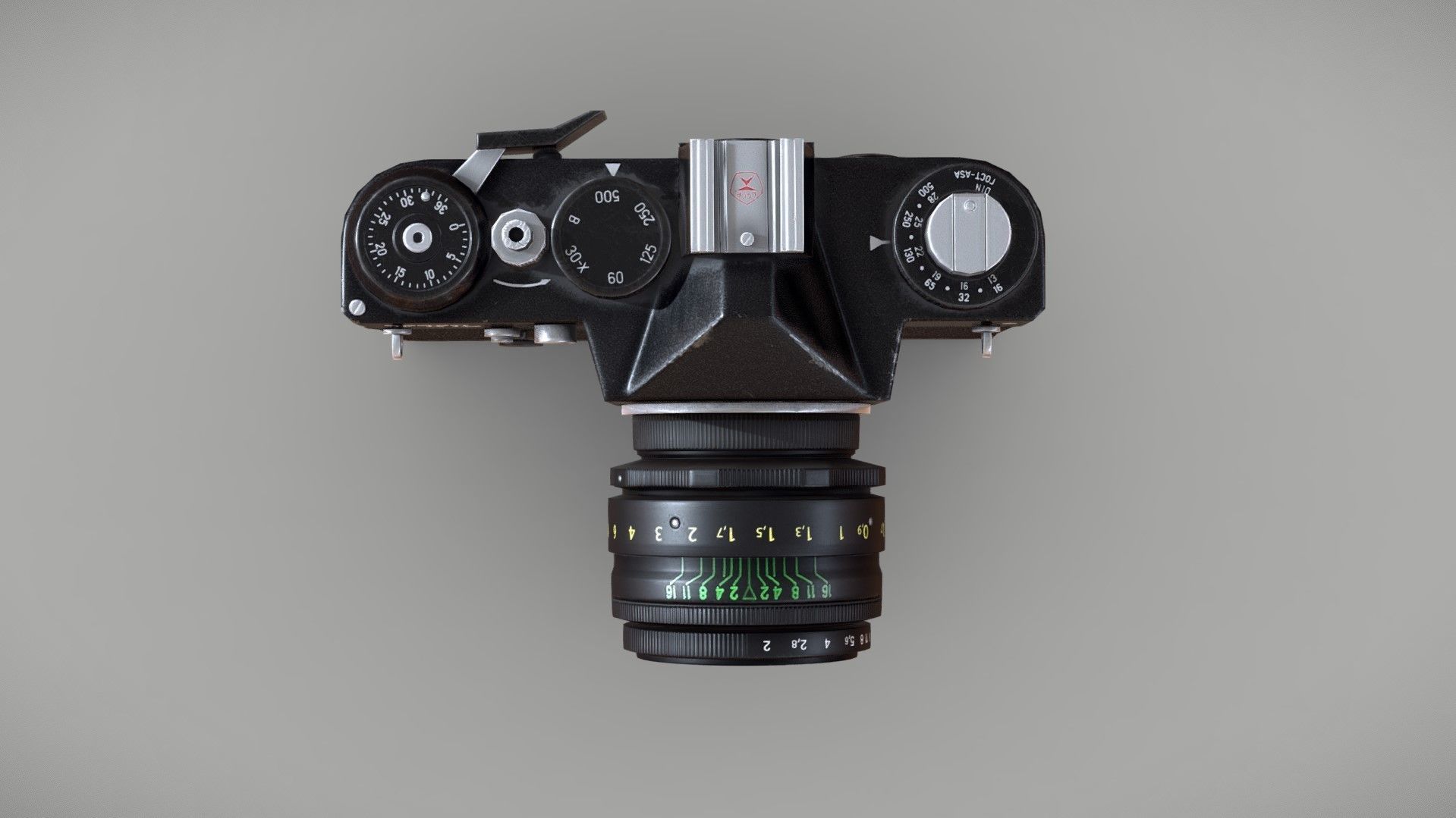 ZENIT TTL Low-poly 3D model_1