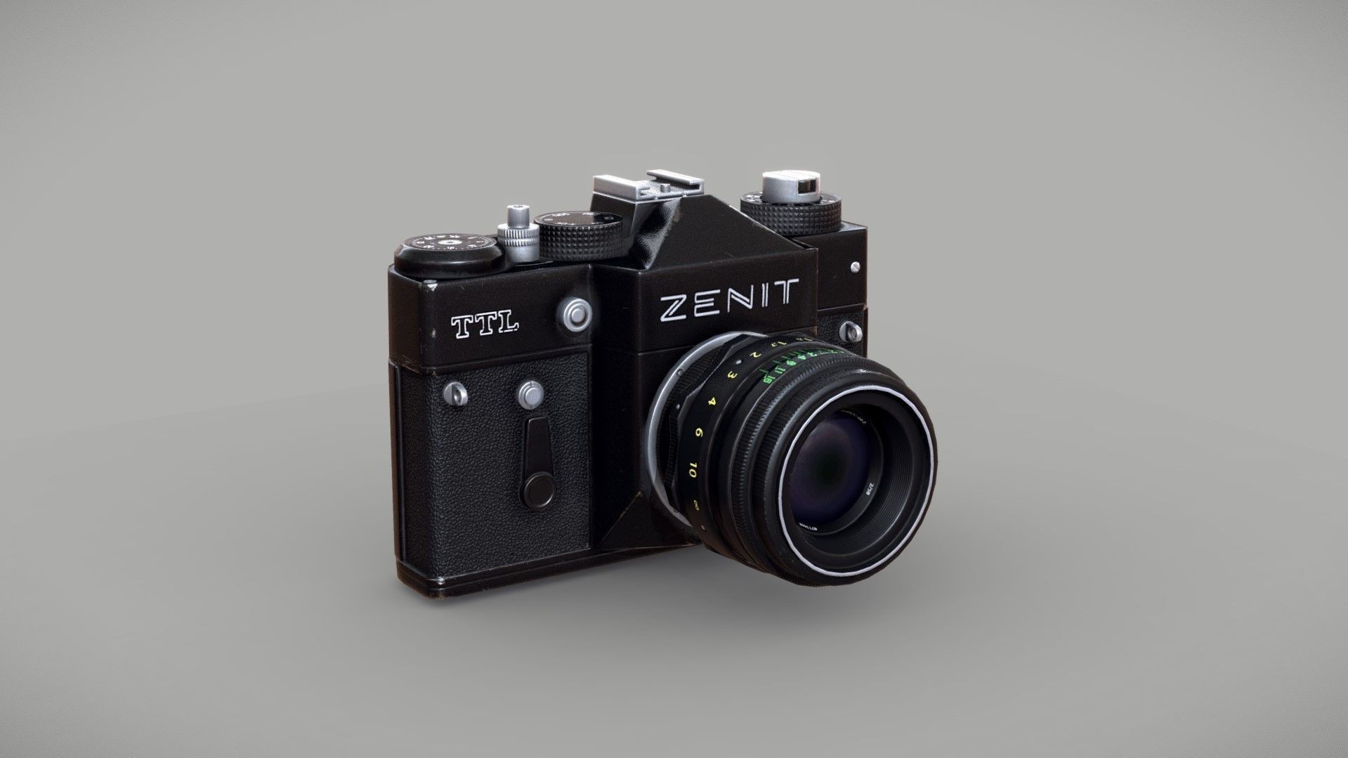 ZENIT TTL Low-poly 3D model_4