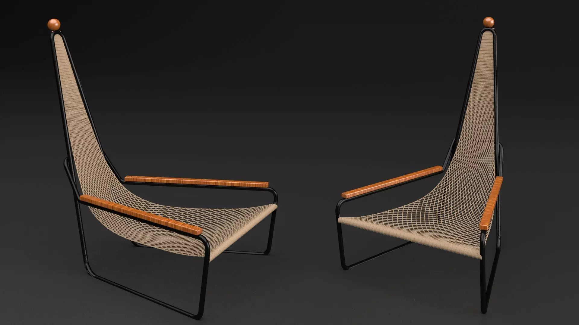 POLTRONA ARRASTAO REDE 3D model