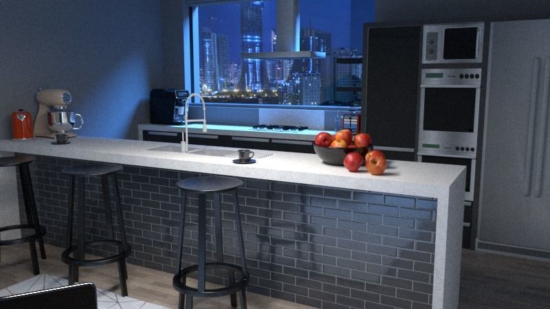 dublex skyscraper suit  3D model_1