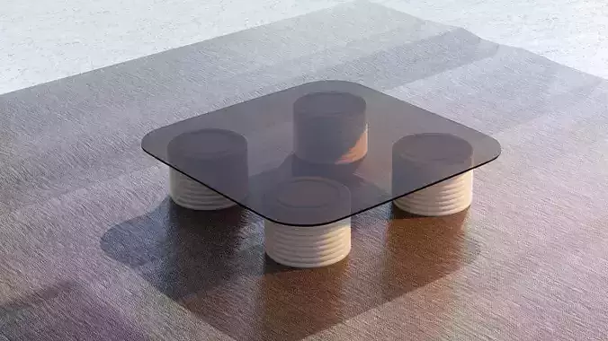 Jardan Floyd table 3D model