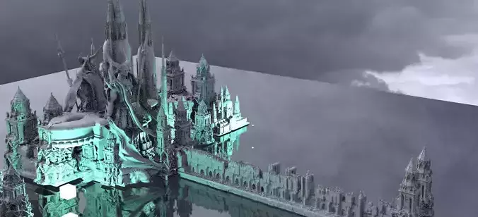 Underworld Ferrymans way City of below 3D model