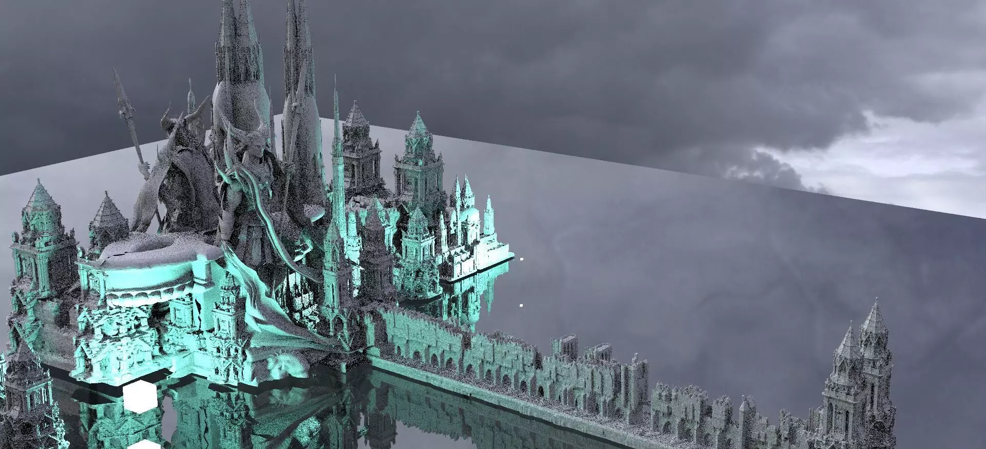 Underworld Ferrymans way City of below 3D model_0