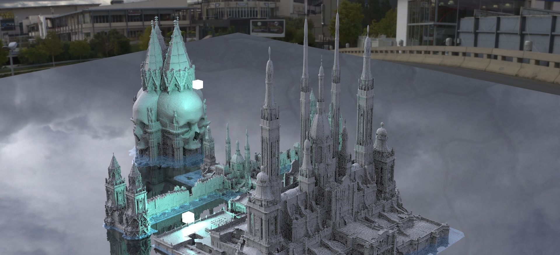 Underworld Ferrymans way City of below 3D model_7