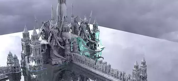 Underworld Main bridge to hell 3D model