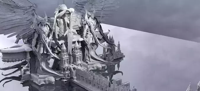 Angelic bridge to archons abode