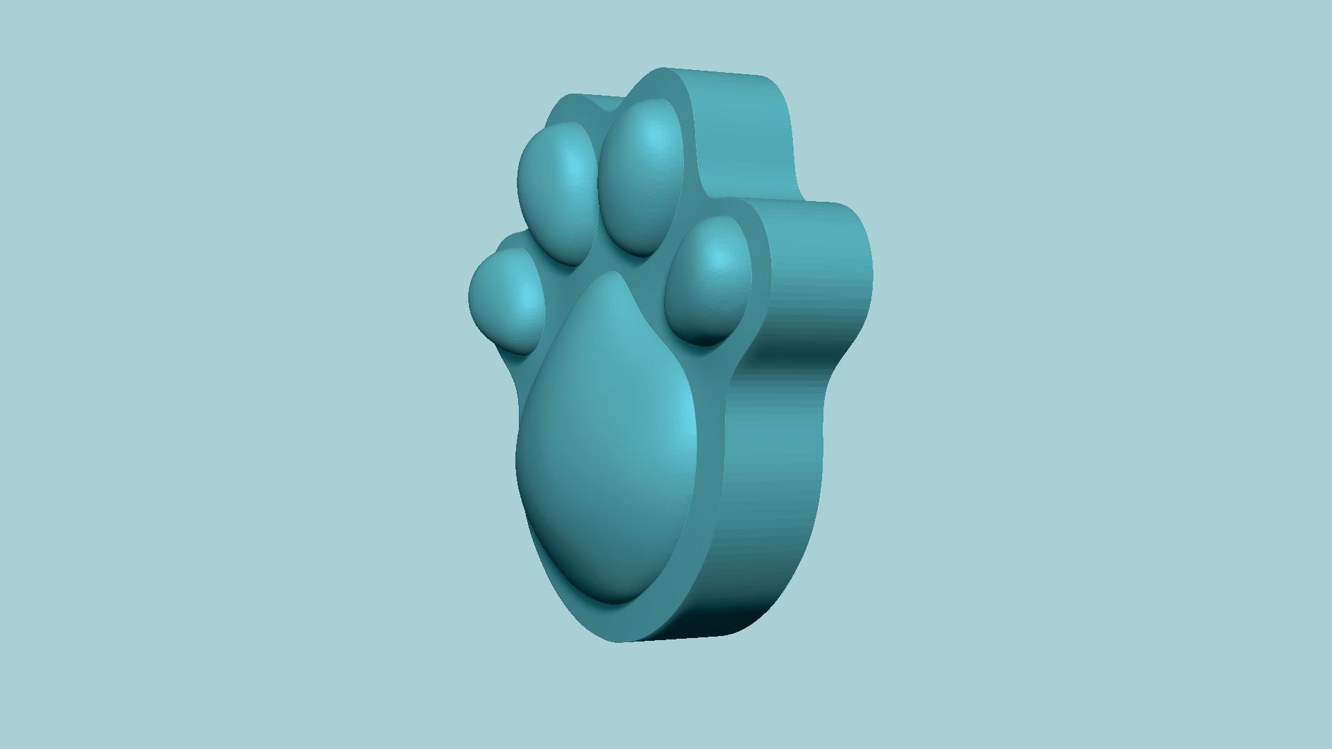 Cat Paw - Molding EVA Foam Craft 3D print model_3