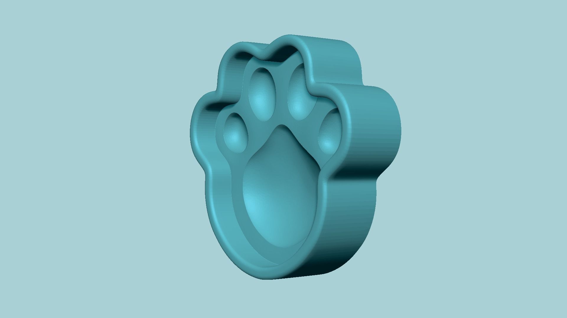 Cat Paw - Molding EVA Foam Craft 3D print model_7