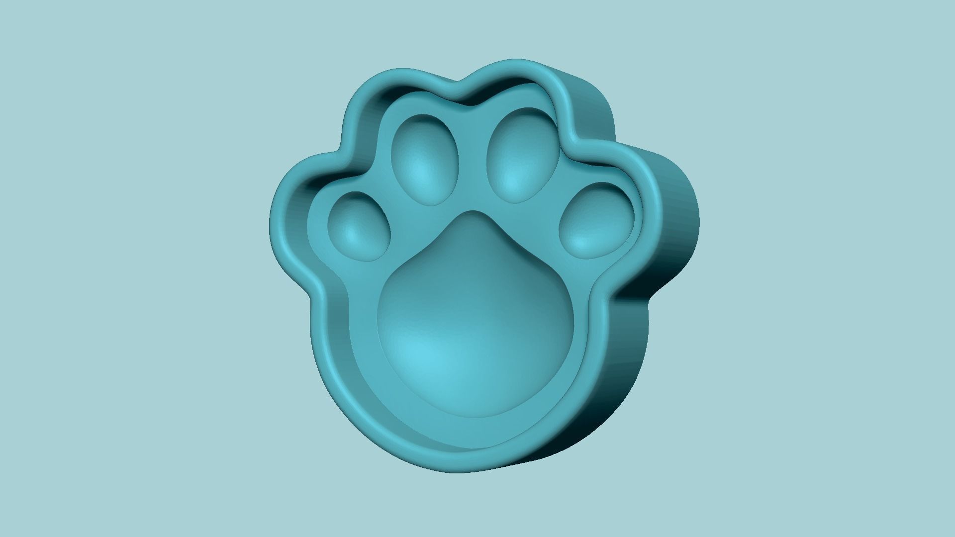 Cat Paw - Molding EVA Foam Craft 3D print model_6