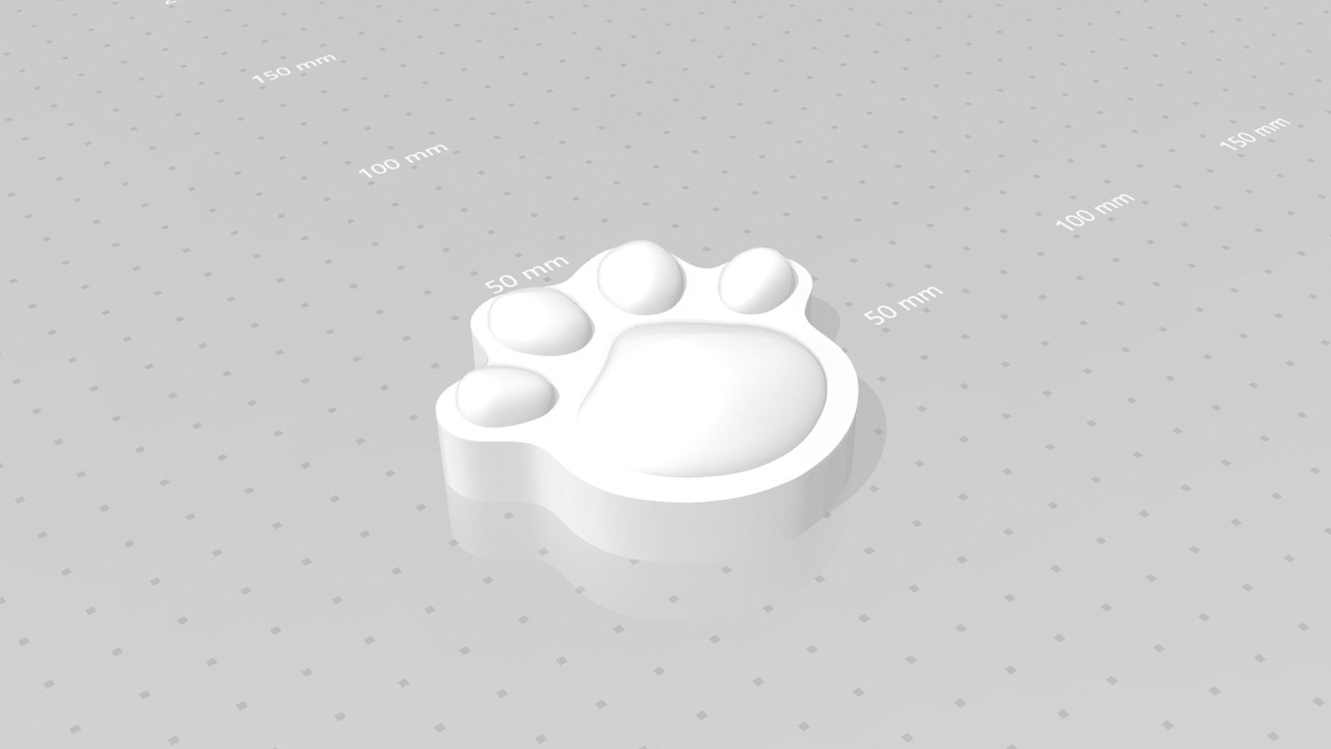 Cat Paw - Molding EVA Foam Craft 3D print model_12