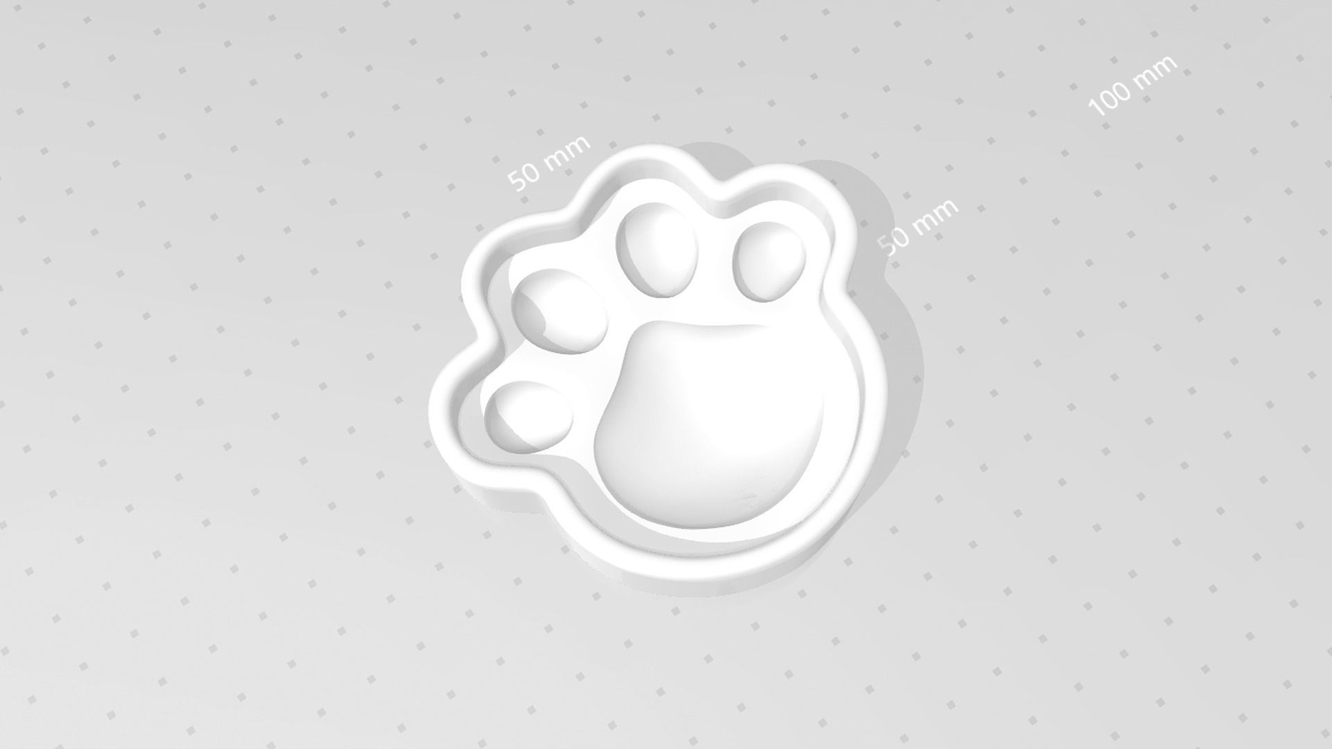 Cat Paw - Molding EVA Foam Craft 3D print model_14