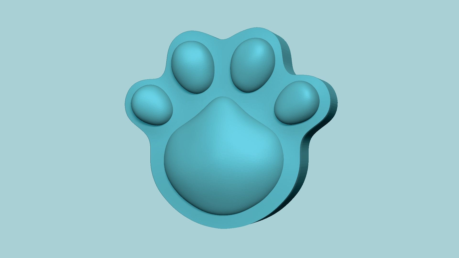Cat Paw - Molding EVA Foam Craft 3D print model_2