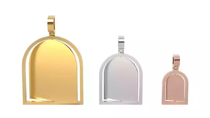 Picture pendants 1-2 inch N31-40