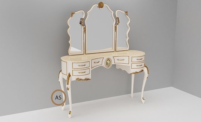  Dressing Table  3D model 3D model
