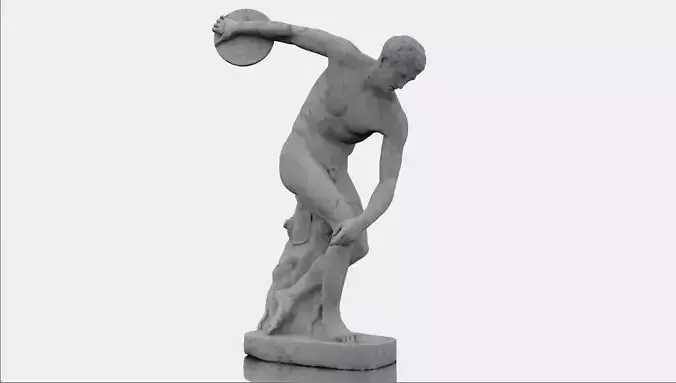 Miron discobolus Classical Greek Sculpture