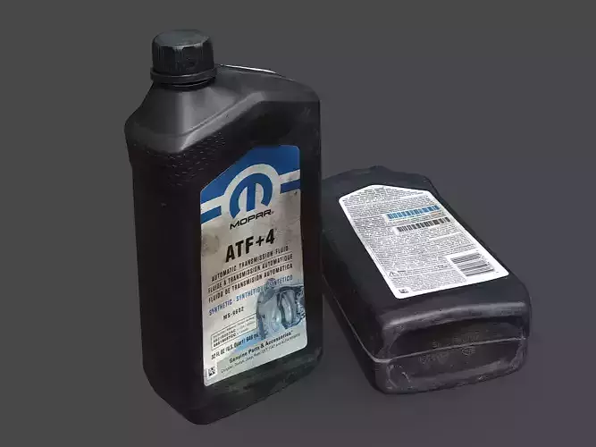 Transmission Fluid Bottle