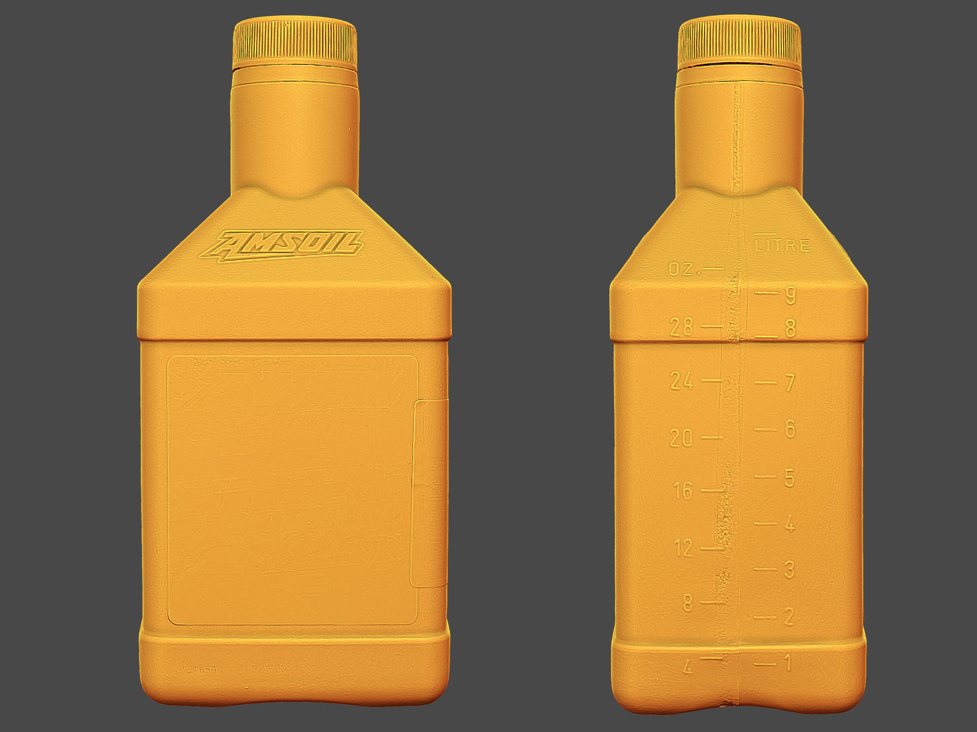 Motor Oil Bottle 3D model_13