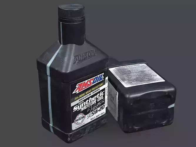Motor Oil Bottle