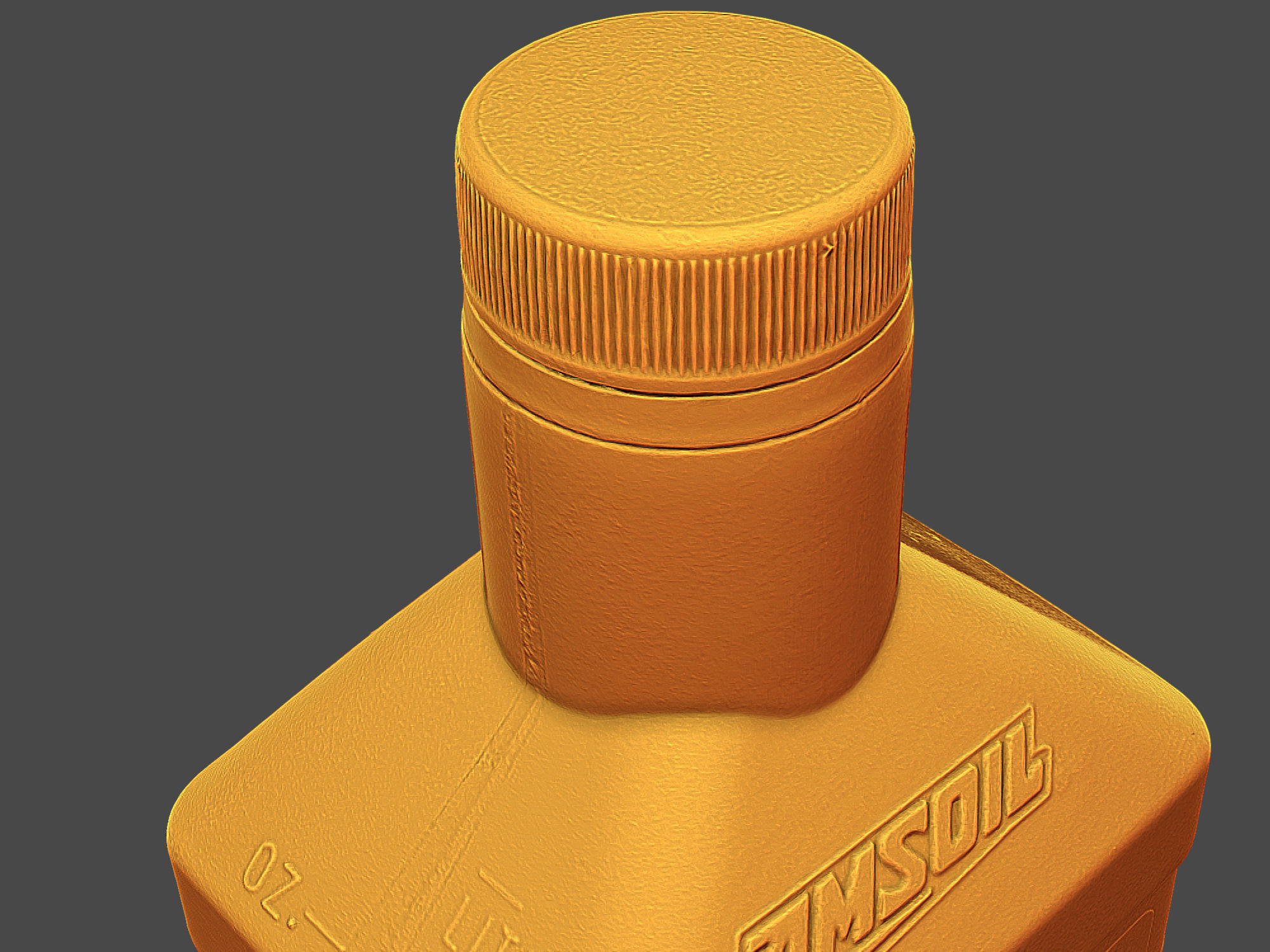 Motor Oil Bottle 3D model_7