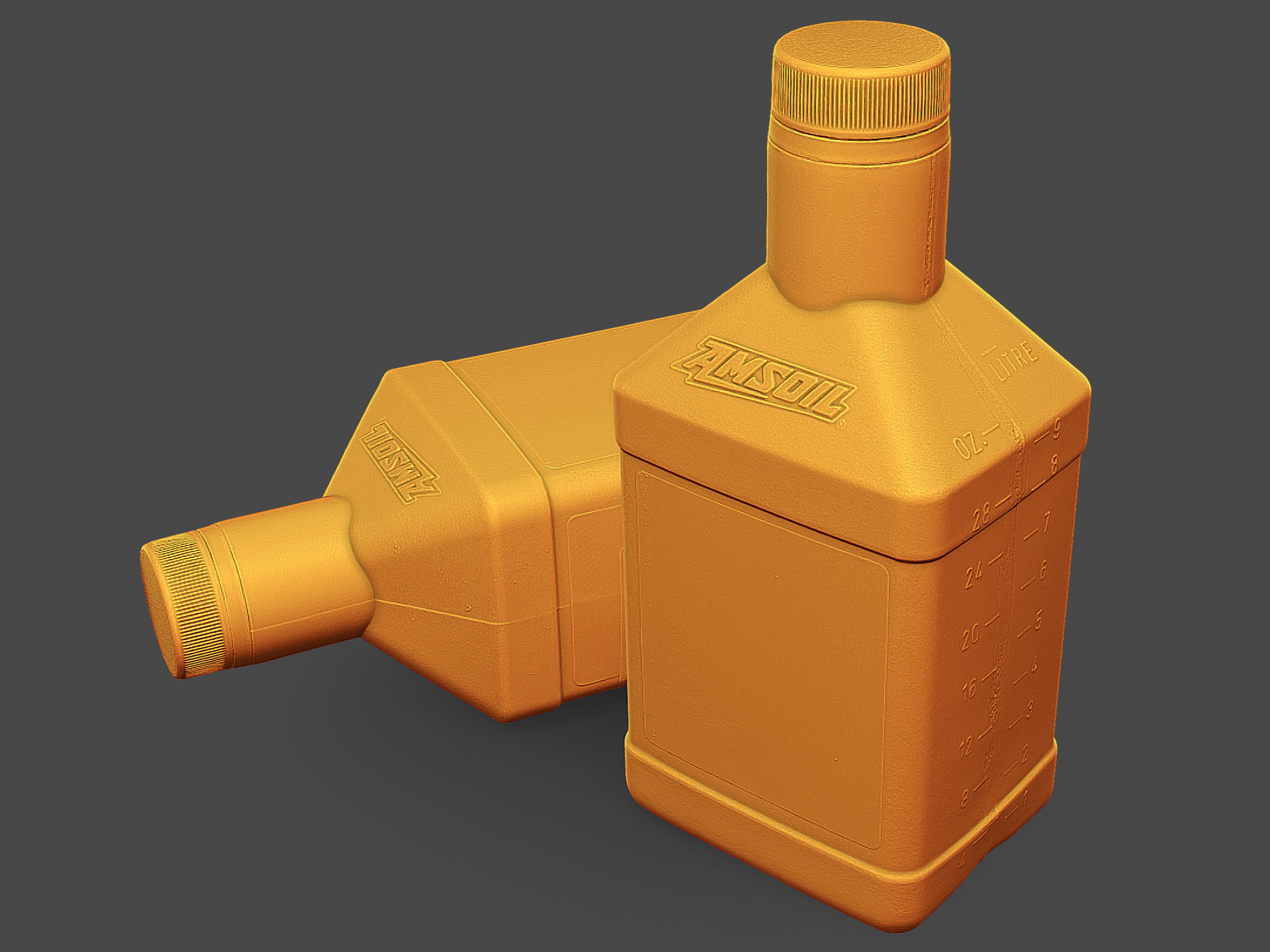 Motor Oil Bottle 3D model_3