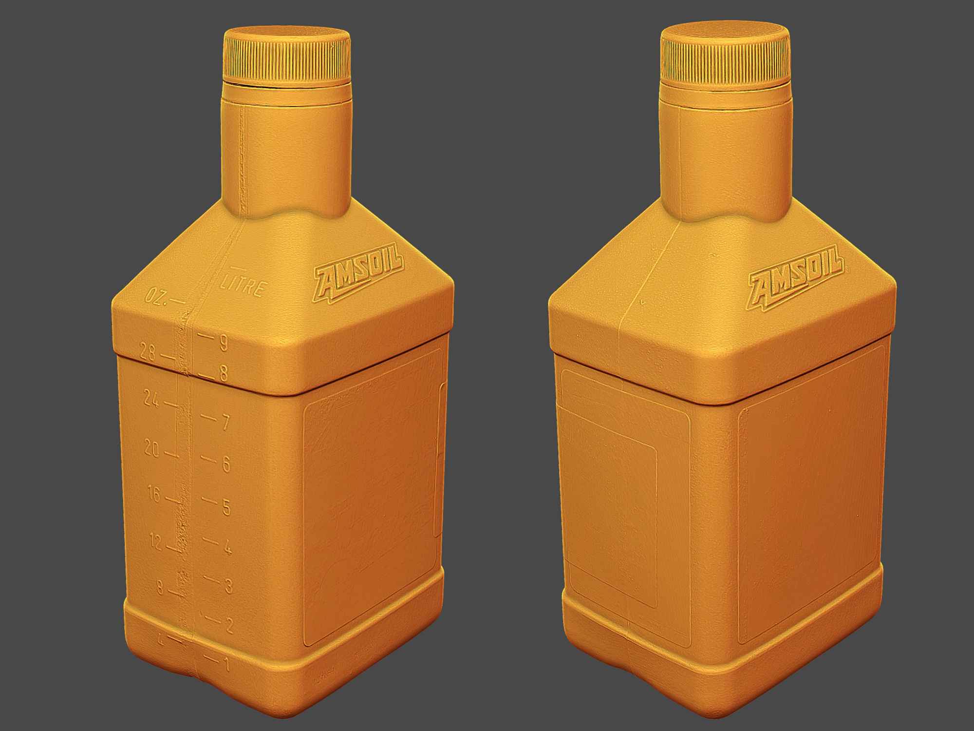 Motor Oil Bottle 3D model_5