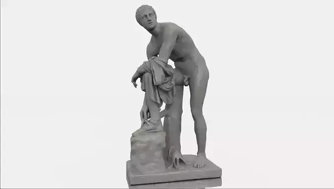 Hermes statue Classical Greek Sculpture